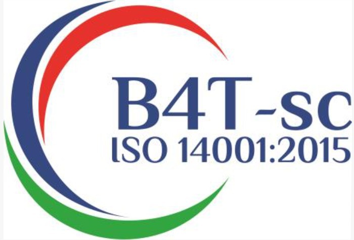 Logo Sertifikasi ISO 14001 B4T-sc
